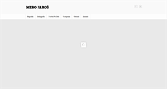 Desktop Screenshot of mirojaros.sk
